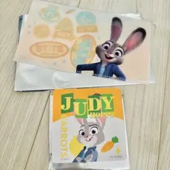ズートピア2 コラボカフェ ジュディ オーマイカフェ マルチケース コースター