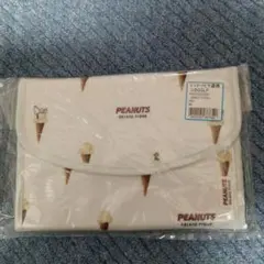 新品　ジェラートピケ 【PEANUTS】スヌーピー　ジェラート柄母子手帳ケースM
