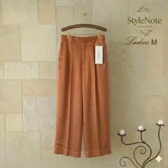 StyleNote レディース M ワイドパンツ