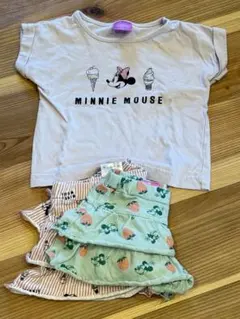 ミニーマウス スカートセット 90サイズ