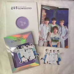 BTS ソウジュ SOWOOZOO ポストカード＆ステッカー 2種セット
