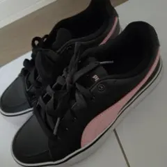 PUMA スニーカー ブラック ピンク
