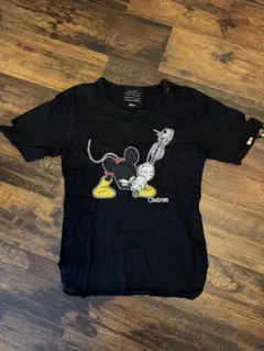 激レア　Roenミッキーマウス ブラック Tシャツ S
