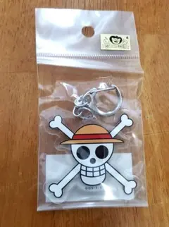 【ワンピース】海賊旗＆マークKH ルフィ2 アクリルキーホルダー