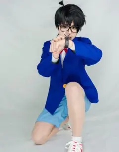 名探偵 コナン・エドガー コスプレ ハロウィン 祭り イベント 祭 衣装セットS