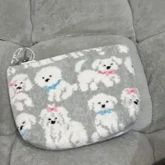 未使用タグ付き♡ラブラリーバイフェイラー モフモフワンチャン 舟形