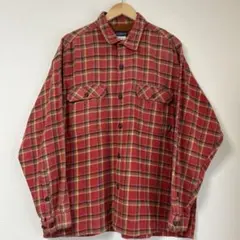 90s patagonia チェック シャツ / ヘビーフランネル スプービル - メルカリ
