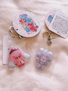 プリうさ　フォーチュ　ひみつのアイプリ りったいキーホルダー　2種セット