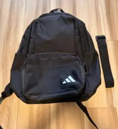 adidas シュタット 25L リュック 大容量 通学 通勤 黒 美品 - メルカリ