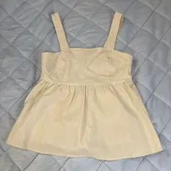 GU アイボリー ビスチェ フリーサイズ