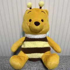 【BIG】　くまのプーさん赤いほっぺスーパーラージぬいぐるみみつばちVer.