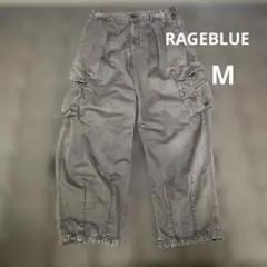 RAGEBLUE カーゴパンツ Mサイズ グレー DENIM&MILITARY