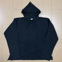 黒単色　90's メキシカンパーカー　古着　ヴィンテージ