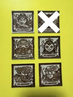 ❗️ビックリマンチョコシール　悪魔VS天使39周年　5枚まとめ売りセット〜