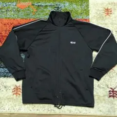 Bear USA トラックジャケット ジャージ ブラック L 袖ライン 90sのサムネイル