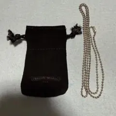 クロムハーツ ボールチェーン ノーカット 30インチ クロス ダガー