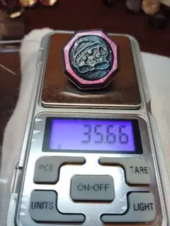 金屬製八角形陀螺 35.66克 栗崎工業的陀螺加工淬火而成