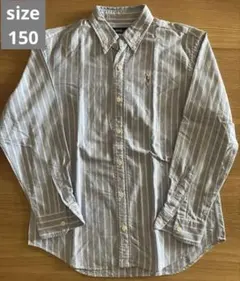 【美品】ラルフローレン　ボタンダウンシャツ 150