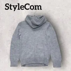 StyleCom タートルネックニット 長袖 ニット セーター (М) グレーのサムネイル