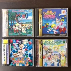塔*】様 セガサターン ソフト4本セット バーチャファイター他 まとめ売り y1