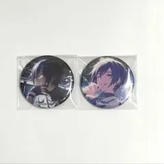 プロセカ　グリ缶　グリッター缶バッジ　43a 44b KAITOセット