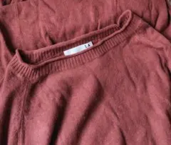 メリノウール シンプルワンピ