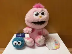 【最終値下げ】USJ モッピーぬいぐるみ&ストラップセット（セサミストリート）