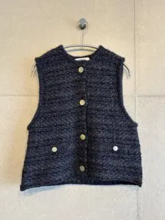 【美品】SIMPLICITE ニットベスト