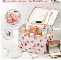 【未使用品】Afternoon Tea LIVING イチゴ柄ブライズポーチ