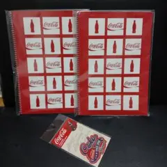 Coca-Cola コカ・コーラ B5リングノート 2冊＋STICKER 1枚のサムネイル