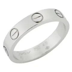 カルティエ Cartier ミニラブリング K18WG #49 B4085149のサムネイル