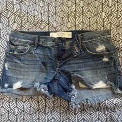 Abercrombie & Fitch W 25 デニムショートパンツ