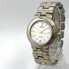 稼働品 TECHNOS 腕時計 テクノス デイト ゴールド 16.5cm QZ式のサムネイル