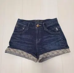 バーバリーブルーレーベル デニム ショートパンツ 34 BURBERRY
