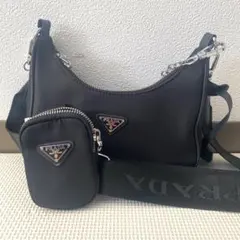 【美品】プラダ　ノベルティ ショルダーバッグ