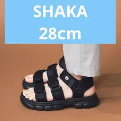 ❁⃘即購入⭕️ シャカ SHAKA サンダル 黒 28cmのサムネイル