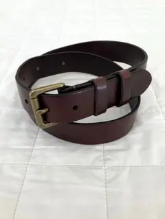 ポロラルフローレン レザーベルト　ダークブラウン