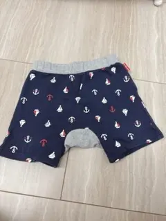 ホットビスケッツ ミキハウス ハーフパンツ マリン柄 くま お尻 90