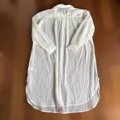 GU シアーロングシャツ ワンピースのサムネイル