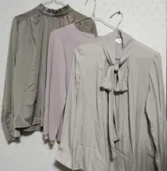 ももも様専用　nano universe＆ピンク＆YUKITORIIブラウス3点
