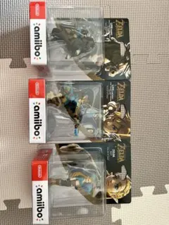 amiibo ゼルダの伝説 3体セット ブレスオブザワイルド