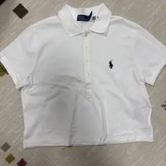【新品未着用】ポロラルフローレン ポロシャツ クロップドポロシャツ