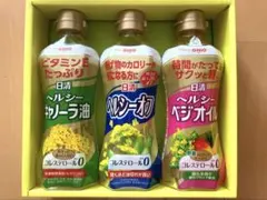 日清オイリオ ヘルシーオイルギフトセット 350g×3本のサムネイル