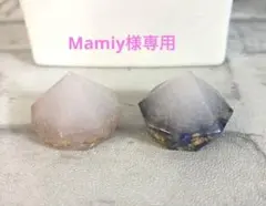 Mamiy様専用ページ　インテリア盛り塩オルゴナイト清め塩入　八角　幸運　魔除け