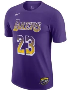 レブロンジェームズ　ロサンゼルスレイカーズ　半袖tシャツ　NBA メンズ　ナイキ