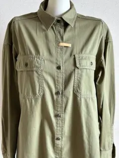 UNITED ARROWS オリーブ 長袖シャツ