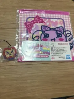 たまごっち一番くじハンドタオル　ラバーチャームセット