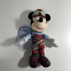 ディズニー ドリームステイクフライト ミッキー ぬいぐるみバッジ
