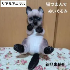 リアルアニマル 猫つまんでぬいぐるみ - メルカリ