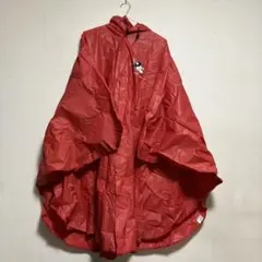 ミニーレインコート　ポンチョ Lサイズ 赤　ディズニーリゾート